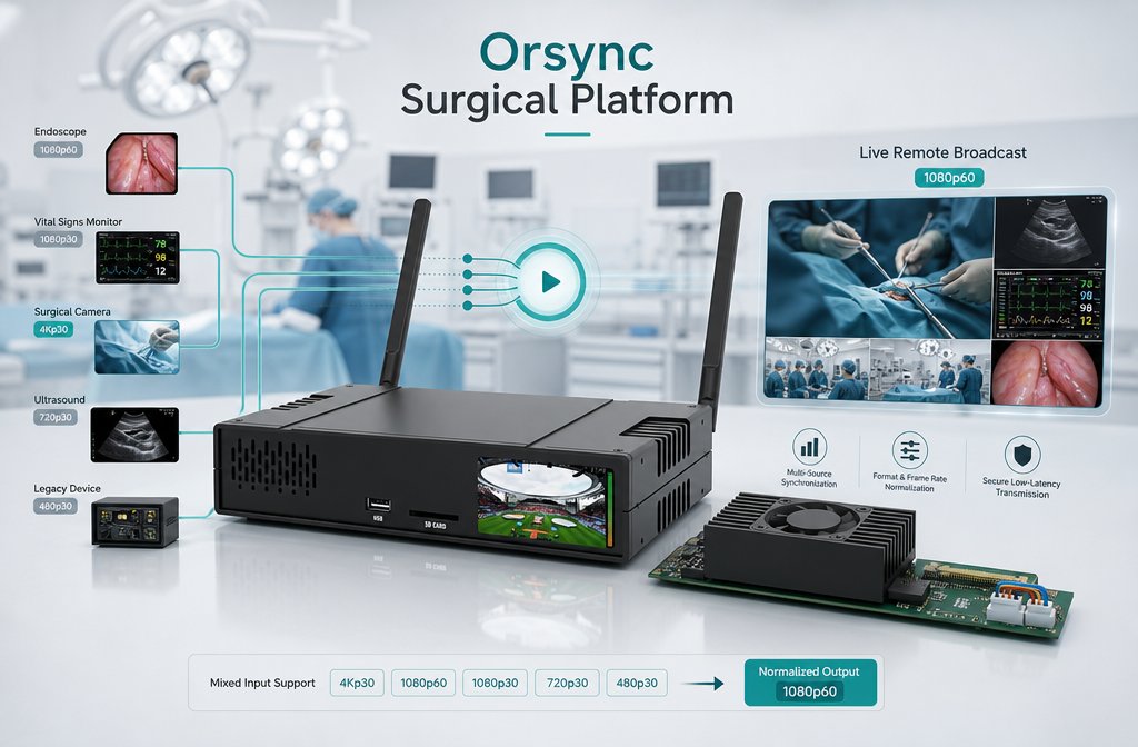 Careprod Technologies — Orsync Surgical Platform — Magewell case study