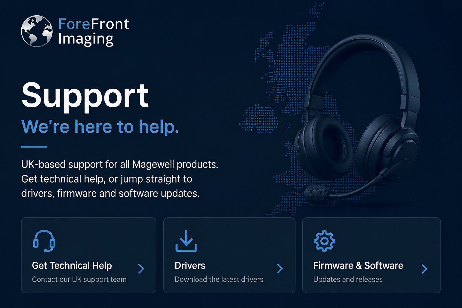 ForeFront Imaging Support — UK-based support for all Magewell products