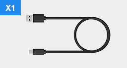 USB Type-C to Type-A Cable &times;1