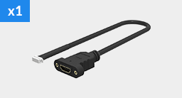 SHD to HDMI Type A Breakout (31 cm)