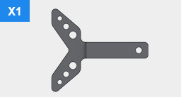 Fishtale Bracket &times;1