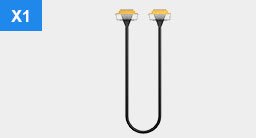 LVDS 0.5PH 20-Pin cable