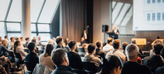 Professional conference and presentation environment — one of the many settings ForeFront Imaging hardware is used in