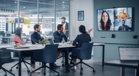 Corporate AV video conferencing — the kind of environment ForeFront Imaging hardware is deployed in every day