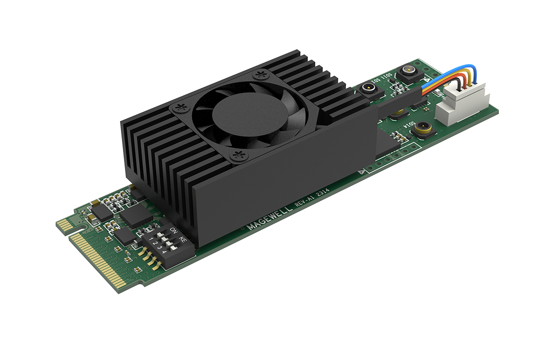 Magewell Eco Capture 12G SDI 4K Plus M.2 — angle 3