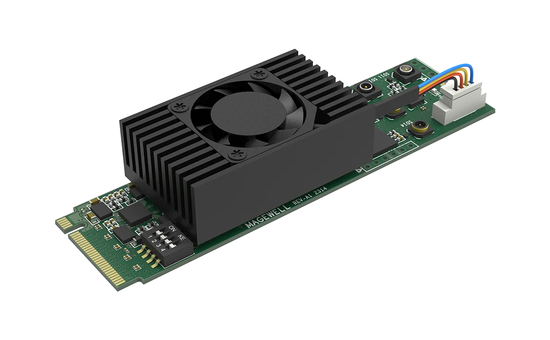 Magewell Eco Capture 12G SDI 4K Plus M.2 — angle 3