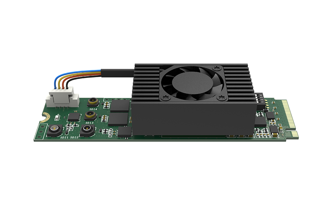Magewell Eco Capture 12G SDI 4K Plus M.2 — angle 4