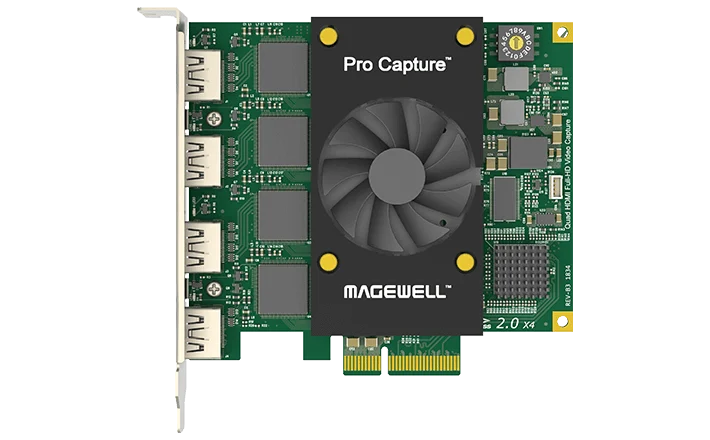 Magewell Pro Capture Quad HDMI — angle 3