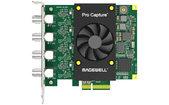 Magewell Pro Capture Quad SDI — angle 3