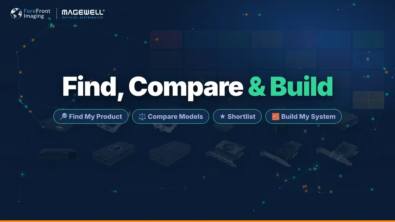Find, Compare & Build: choose the right Magewell product video