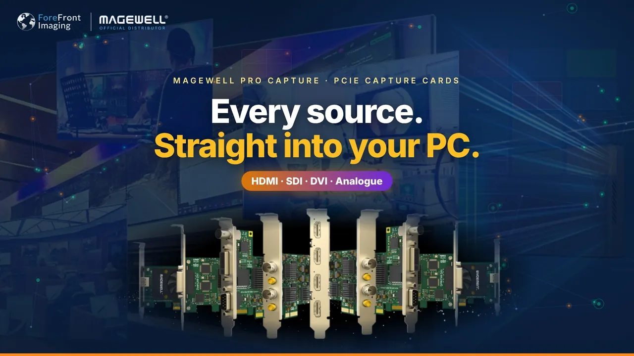 Magewell Pro Capture PCIe cards video