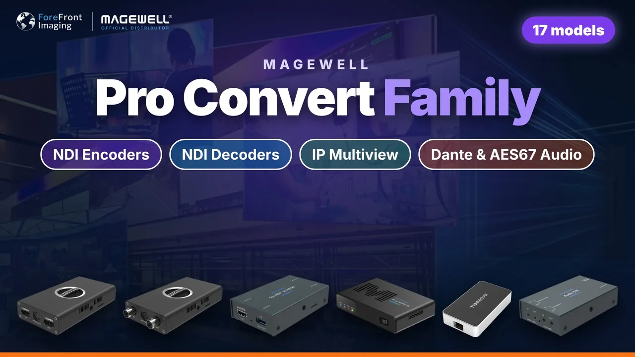 Magewell Pro Convert family video