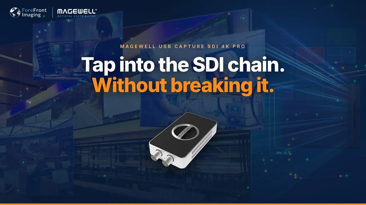 USB Capture SDI 4K Pro video