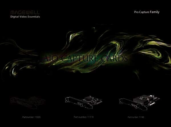 Pro Capture AIO Capture Cards cover