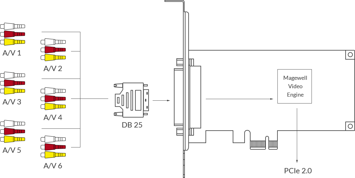 Pro Capture Hexa CVBS